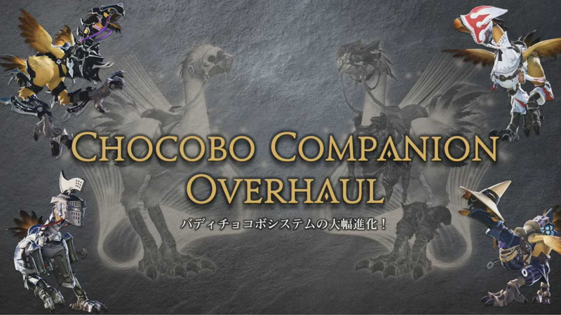 Chocobo companion changes in Final Fantasy 14 Evercold