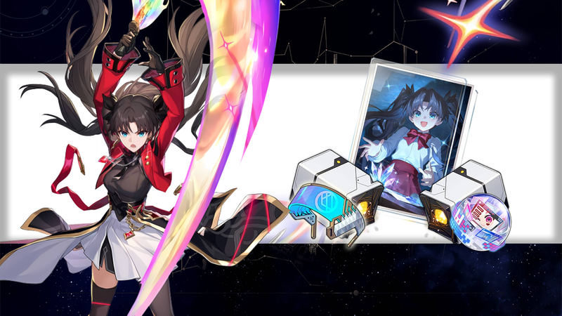 Rin Tohsaka best build overview showing Light Cones and Relics
