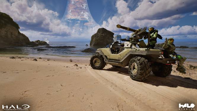 Halo Campaign Evolved mission select screen