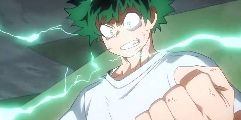 Izuku Midoriya in My Hero Academia