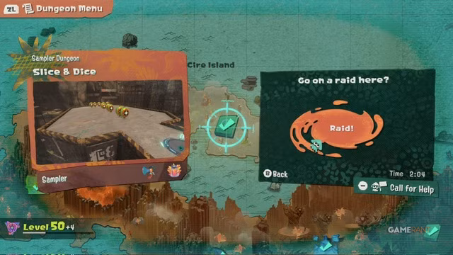 How to Beat Slice & Dice Dungeon in Splatoon Raiders