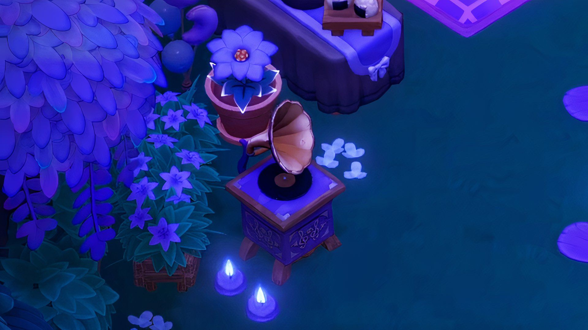 Gramophone in Moonlight Peaks