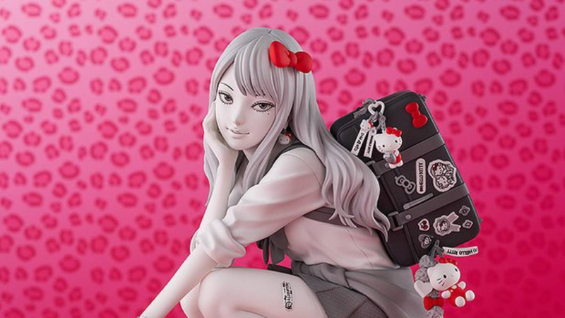 Junji Ito Gyaru Tomie Hello Kitty Figure Costs $150 - Siliconera
