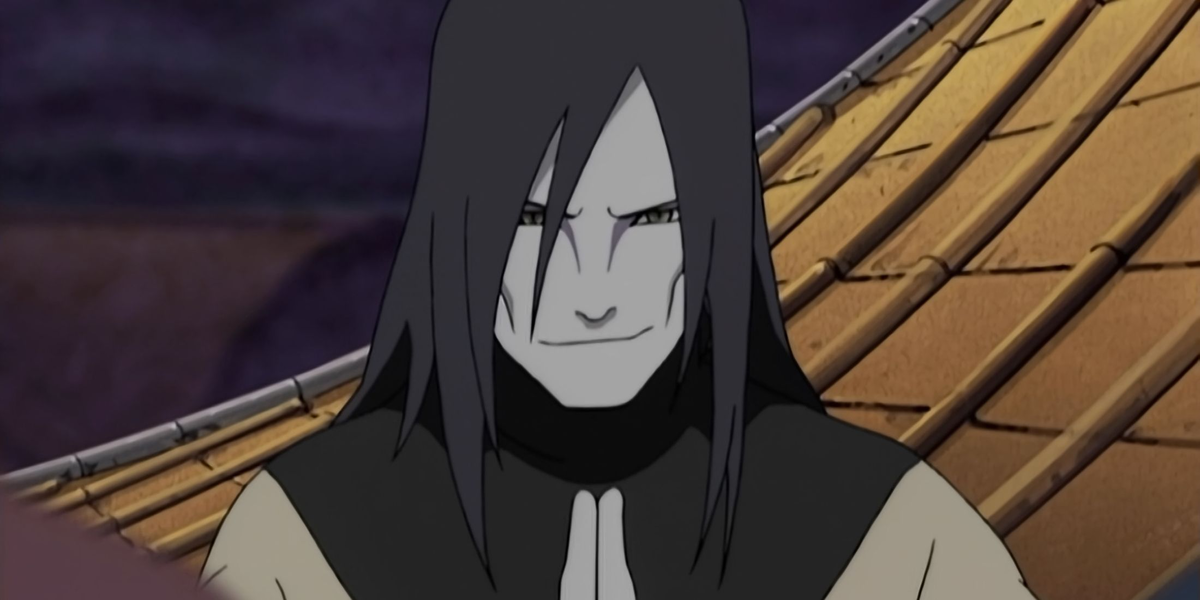 Orochimaru and Hiruzen in combat