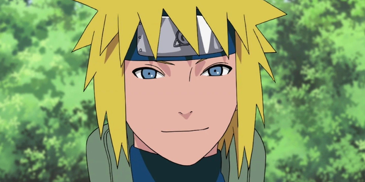 Minato Namikaze smiling