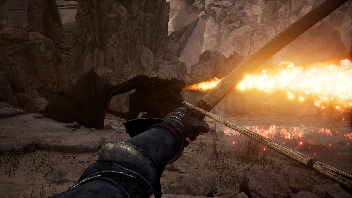 AetherCycle character and fantasy action scene
