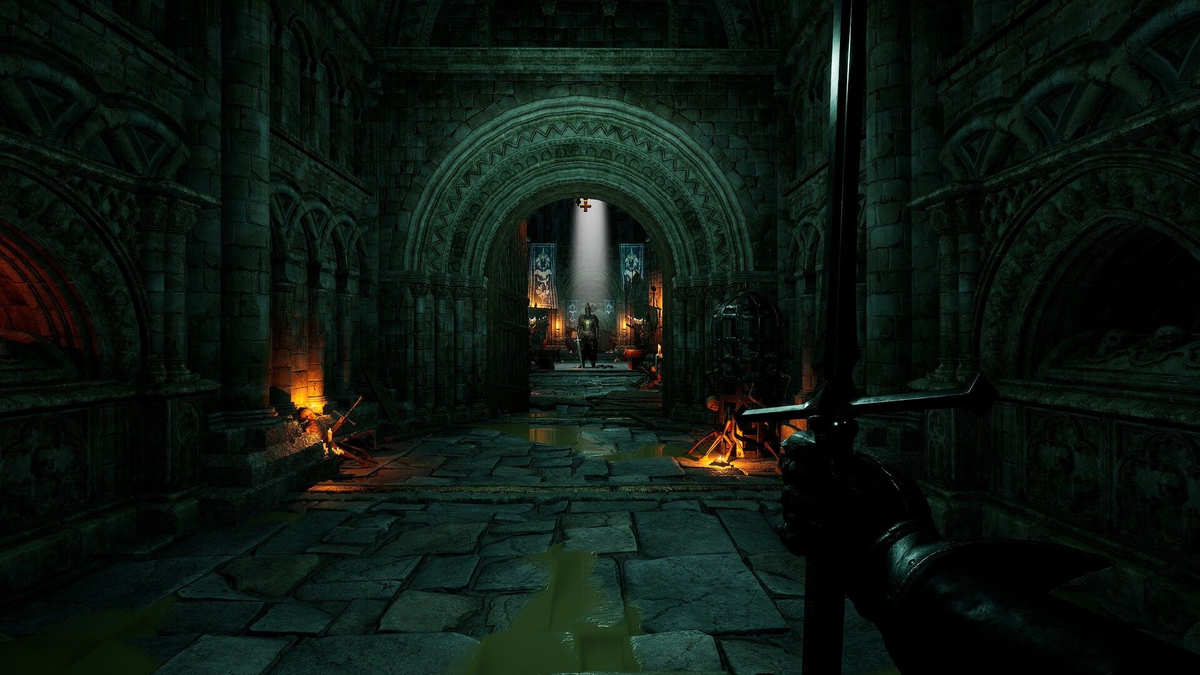 AetherCycle fantasy landscape screenshot