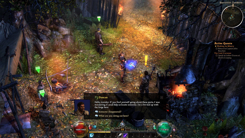 Quest outcome