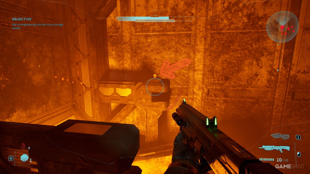 Stowed Reload Skull pickup prompt