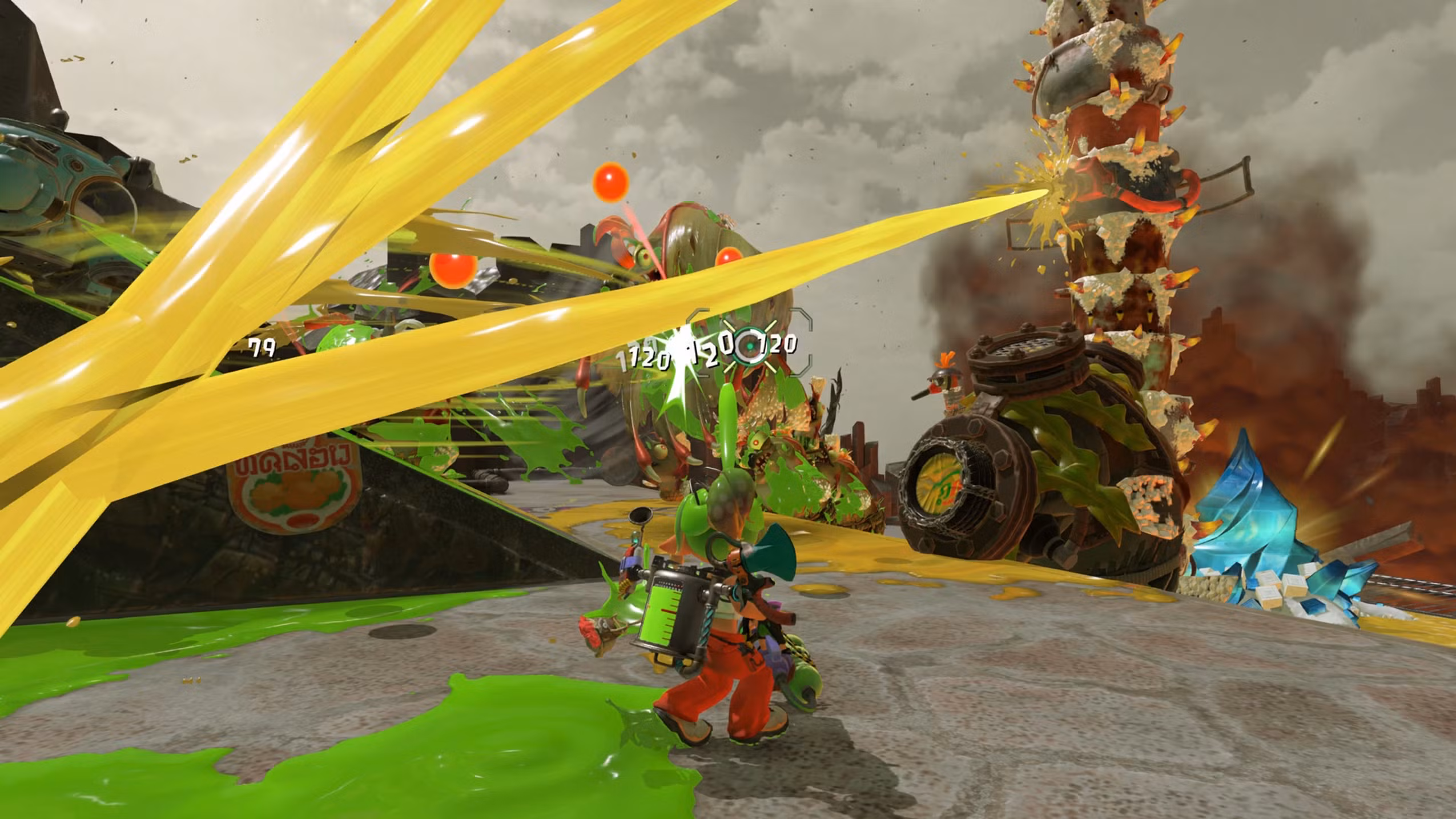 Splatoon Raiders gameplay screenshot