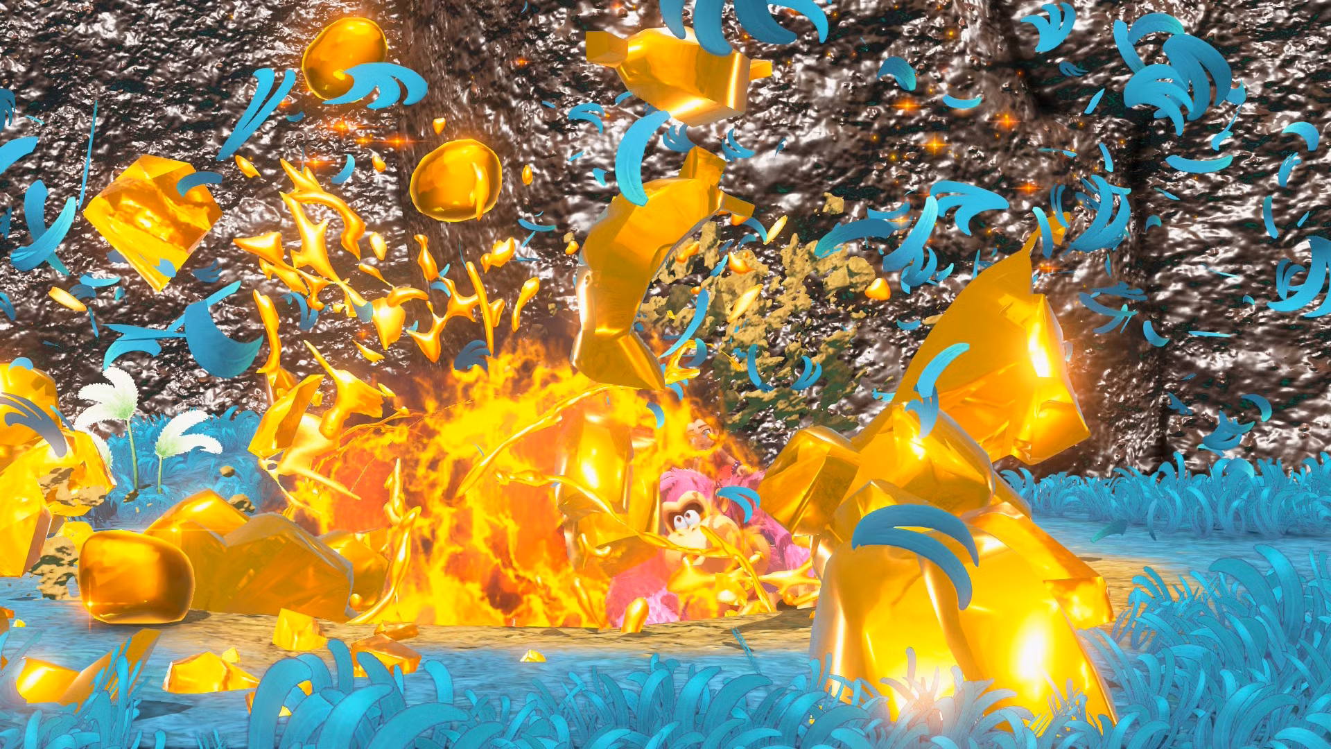 Donkey Kong Bananza gameplay screenshot
