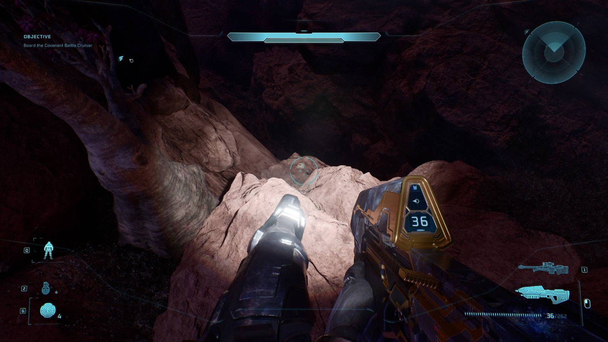Halo: Campaign Evolved Foreign skull corridor