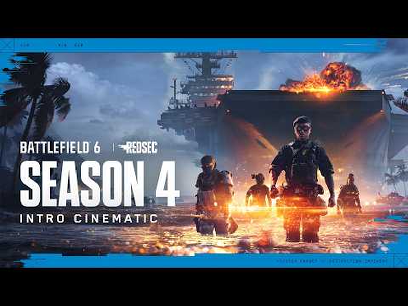 Battlefield 6 Season 4 Tsuru Reef cinematic