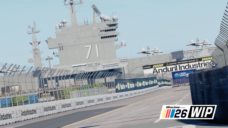 NASCAR 26 dynamic track surface visualization